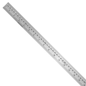 Régua de Aço Inox 24" (600mm) - Eda