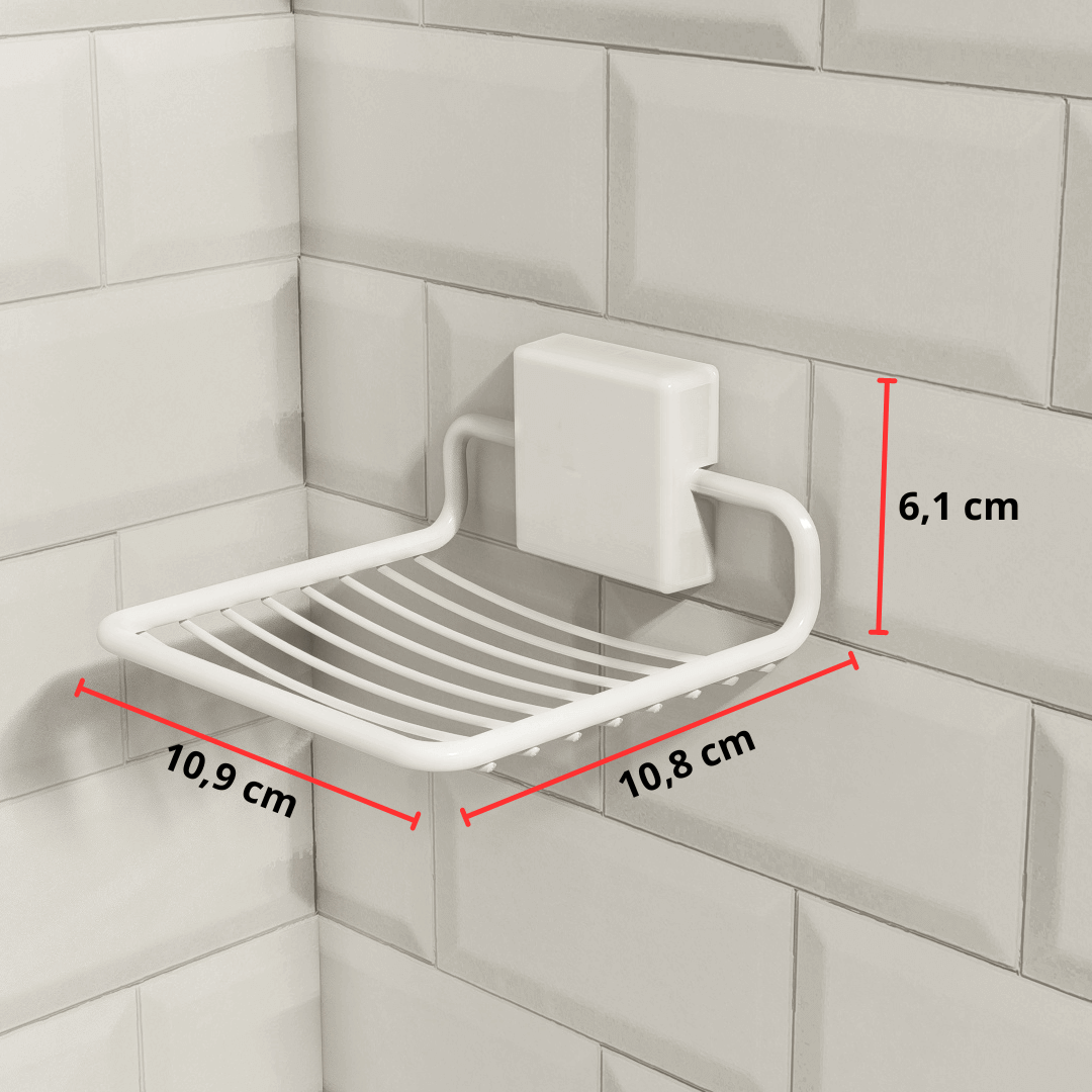 Saboneteira de Parede - Organizador de Banheiro - Linha Premium - 3