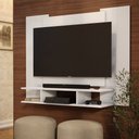 Ver imagem 2 de Painel Home para Tv até 50 Polegadas com Nichos e Prateleiras Ej - Branco