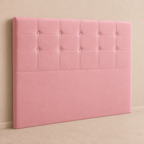 Cabeceira Casal King Cama Box Estofada Virginia 195 cm Veludo
