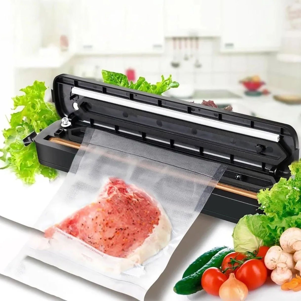 Vedação Automática de Ar a Vácuo Máquina Selar Alimento 110v - 2