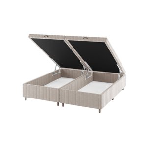 Base Box Baú Queen Ibiza 35cm 1,98m 1,58m
