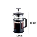 Ver imagem 4 de Cafeteira Prensa Francesa Chá Café 350ml Aço Inox Vidro [f102]