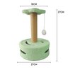Arranhador para Gatos Bola Brincadeira Arranhar Brincar Pet Shop Sisal Interativo Macio Confortável  - 4