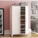 Ver imagem 1 de Sapateira Prática 2 portas para 18 Pares Branco