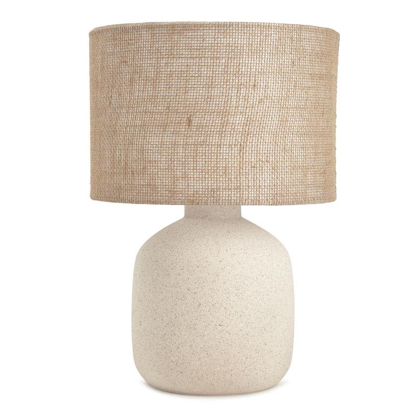 Luminaria em Ceramica Bege - 1