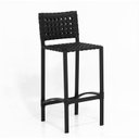 Ver imagem 1 de Banqueta Alta Ipê em Alumínio e Fibra Sintética Para Área Externa e Interna