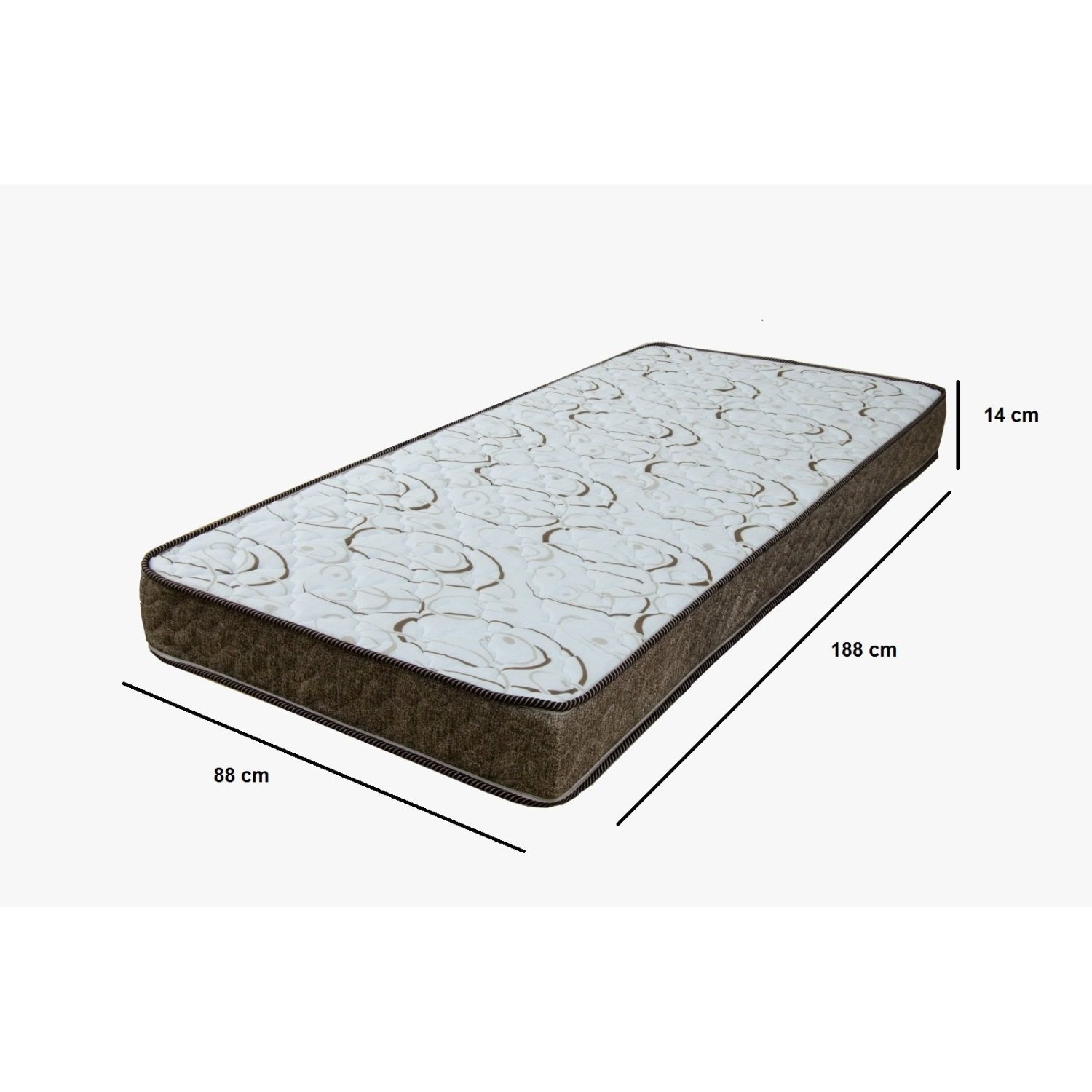 Colchão Solteiro  D33 Pure Foam 88x188x14 - 3