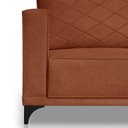 Ver mais imagens de Sofa Nori 3 Lugares Pes de Ferro 220cm Linho Boucle 3303 Ezz