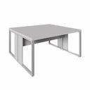 Ver imagem 3 de Plataforma 2 Pessoas 1,70m X 0,70m Pés Metal F5 Office Cor:cinza