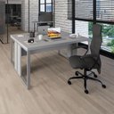 Ver imagem 1 de Plataforma 2 Pessoas 1,70m X 0,70m Pés Metal F5 Office Cor:cinza
