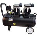 Ver imagem 3 de Compressor Portátil 10 Pés 1hp 50l sem Óleo 1200*2-50l Compbrasil com Kit 6 Pçs Ferrari