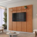 Ver imagem 2 de Painel Modulado Zeus com Prateleira Detalhe em Rebaixo 231cm X 250cm