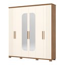 Ver imagem 2 de G. Roupa Avila 06 Pts. C/ Espelho Nature/off White - Henn