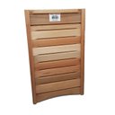 Ver imagem 1 de Esfregadeira Tabua Lavar Roupas Madeira Tratada Washboard