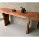 Ver imagem 2 de Aparador de Tronco com Pés em Madeira Made Wood:largura 100cm X Altura 80cm X Profundidade 40cm