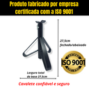 Ver imagem 7 de Kit 4 Cavaletes Automotivos Tipo Preguiça 2 Toneladas Suporte Reforçado Trava de Segurança Carros