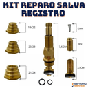 Ver imagem 4 de Kit Reparo Salva Registro Blukit 10x1 Fácil Chuveiro Pressão Metal Banheiro