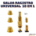 Ver imagem 2 de Kit Reparo Salva Registro Blukit 10x1 Fácil Chuveiro Pressão Metal Banheiro