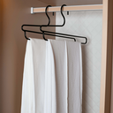 Ver imagem 1 de Cabide Duplo Preto Fosco