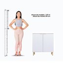 Ver mais imagens de Aparador Buffet Ditália 2 Portas R-632 Branco