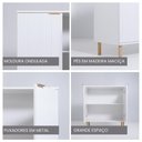 Ver imagem 6 de Aparador Buffet Ditália 2 Portas R-632 Branco
