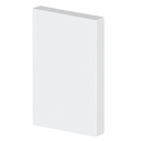 Ver imagem 1 de Socalo para Portas Ref.24338 120mmx80mm Santa Luzia:branco