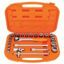 Ver imagem 1 de Maleta com Soquetes Xtractor Plus e Acessórios 1/2" Milímetros 23 Peças Tramontina Pro