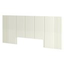 Ver imagem 2 de Kit Quarto Cabeceira King com 2 Mesas de Cabeceira Mdf Off White Dalla Costa