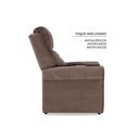 Ver mais imagens de Poltrona Reclinável c/Massagem p/ Sala MH 1216 Two Way Courano Creme - Herval