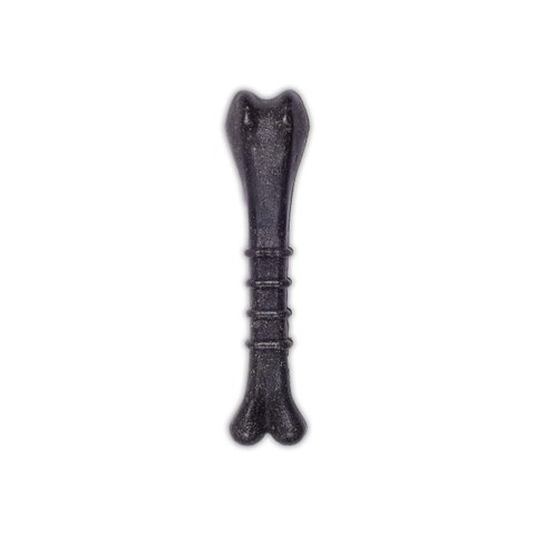 Mordedor Ossinho Bio Bone Pequeno Madeira Natural, 100% Vegetal, Mordida Extra Forte e Higiene Bucal