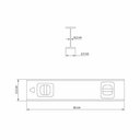 Ver imagem 3 de Nível 12" Tramontina em Alumínio Anodizado com Duas Ampolas Tramontina