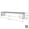 Suporte Notebook Monitor em Mdf Base Mesa Escritório Branco - 4