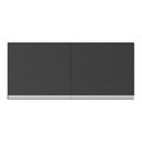 Ver imagem 5 de Armário de Cozinha Aéreo 120cm 2 Portas Veneza Multimóveis V3682 Preto/Branco