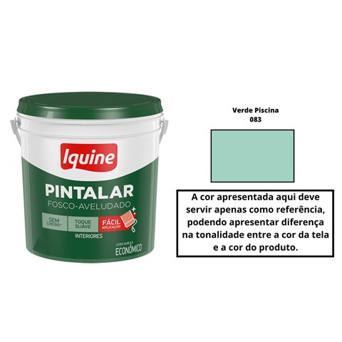 Tinta Pintalar Acr. Fa Vd Piscina Iquine 15L