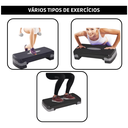 Ver imagem 2 de Step de Ginástica Academia Exercícios Ajustável 2 Níveis