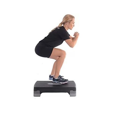 Step de Ginástica Academia Exercícios Ajustável 2 Níveis