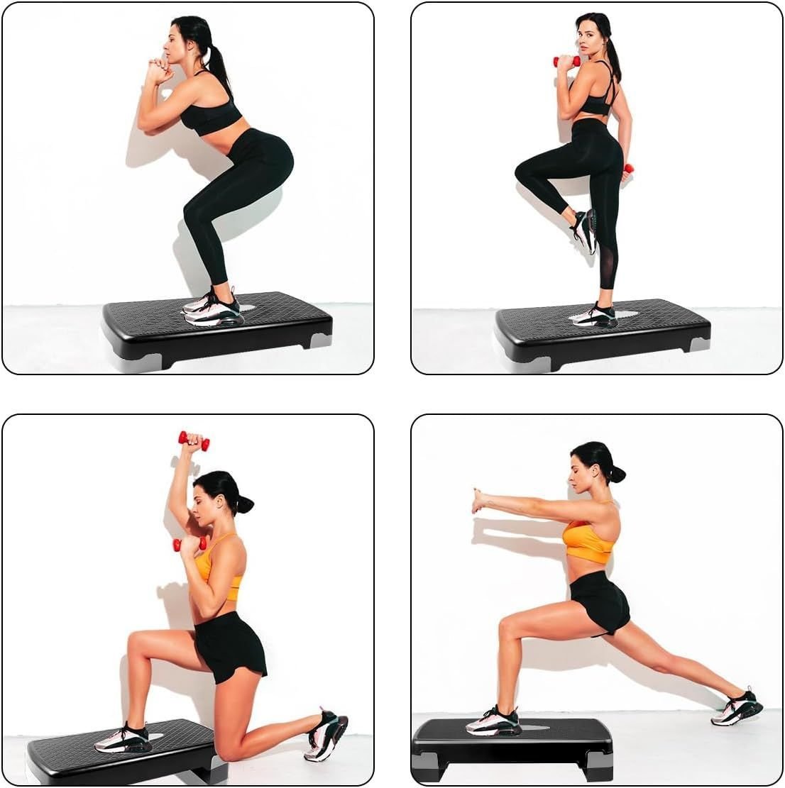 Step de Ginástica Academia Exercícios Ajustável 2 Níveis - 3