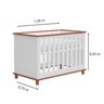 Berço Mini Cama Padrão Americano 2 x 1 Fin - 3