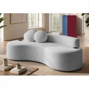 Ver imagem 1 de Sofá Veda 1,88m Xpand Tech Tecido Bouclê Cama Inbox