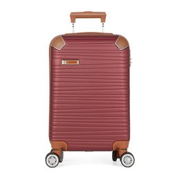 Mala para Viagem de Mão Avulsa Polo King Bordo Executiva - Cor Vinho - Rodinha 360º - 1