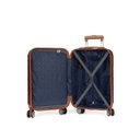 Ver imagem 4 de Mala para Viagem de Mão Avulsa Polo King Bordo Executiva - Cor Vinho - Rodinha 360º