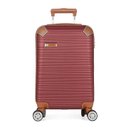 Ver imagem 1 de Mala para Viagem de Mão Avulsa Polo King Bordo Executiva - Cor Vinho - Rodinha 360º