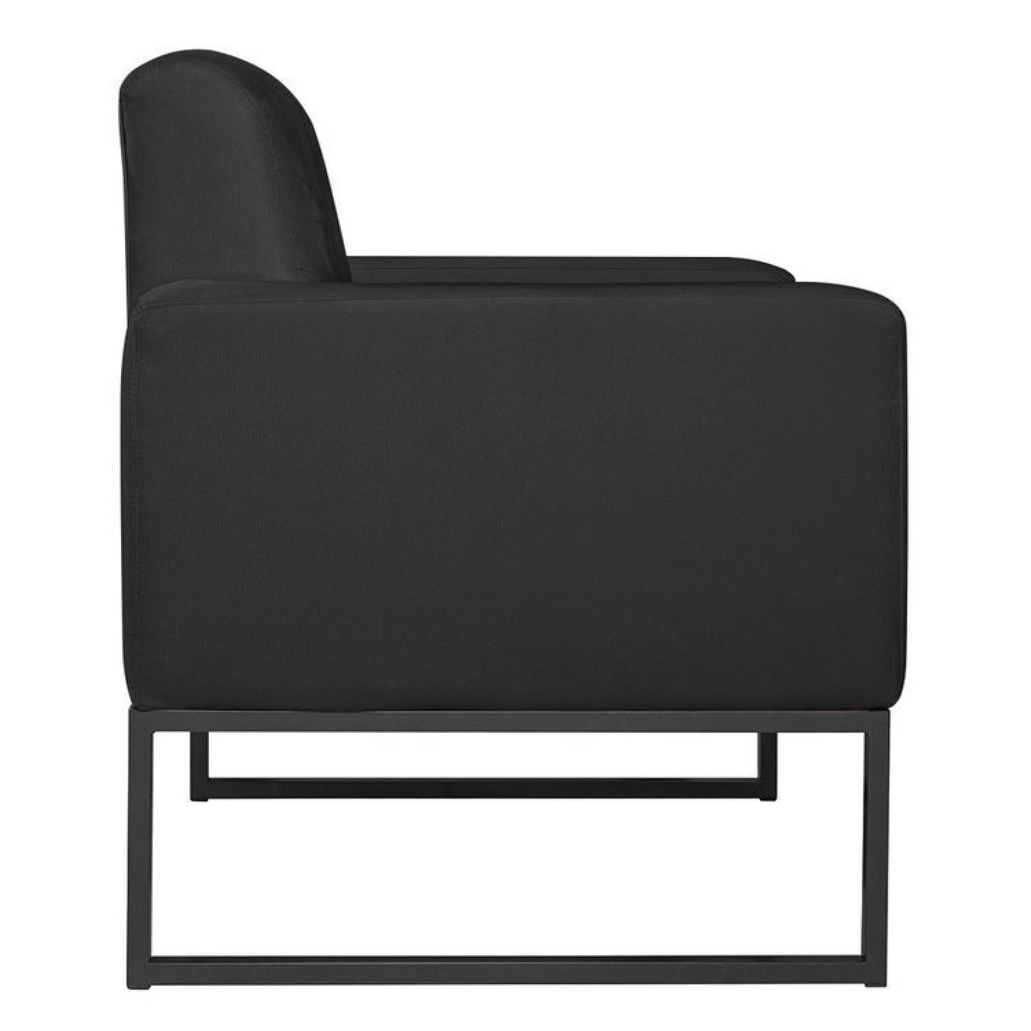 Kit 2 Poltronas Suede Base de Ferro Bali - 5
