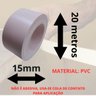 Fita de Borda Pvc para Mdf Rosa Milk Shake Guararapes 15mm X 20m Moveis Acabamento - 3