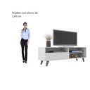 Ver imagem 4 de Rack de Tv até 55 Pol. Saragoça com 1 Porta - Branco