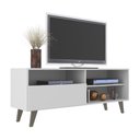 Ver imagem 2 de Rack de Tv até 55 Pol. Saragoça com 1 Porta - Branco