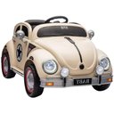 Ver imagem 1 de Carro Eletrico com Controle Fusca 12v Bege - Shiny Toys
