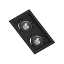 Ver imagem 2 de Kit 6 Spot Embutir Par20 Duplo Recuado Save Energy + Lâmpada 5.5w Stella Cor:preto;cor da Lâmpada:br