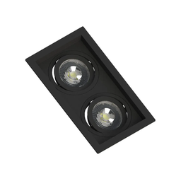 Kit 6 Spot Embutir Par20 Duplo Recuado Save Energy + Lâmpada 5.5w Stella Cor:preto;cor da Lâmpada:br - 2
